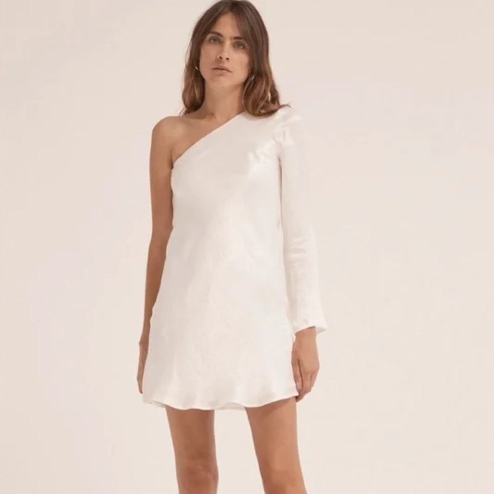 Third Form One Shoulder Mini Dress